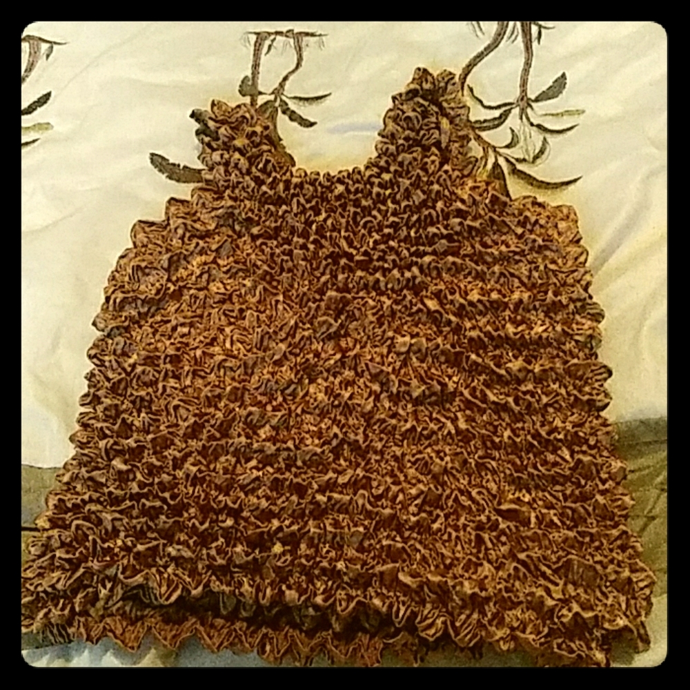 Popcorn tank top